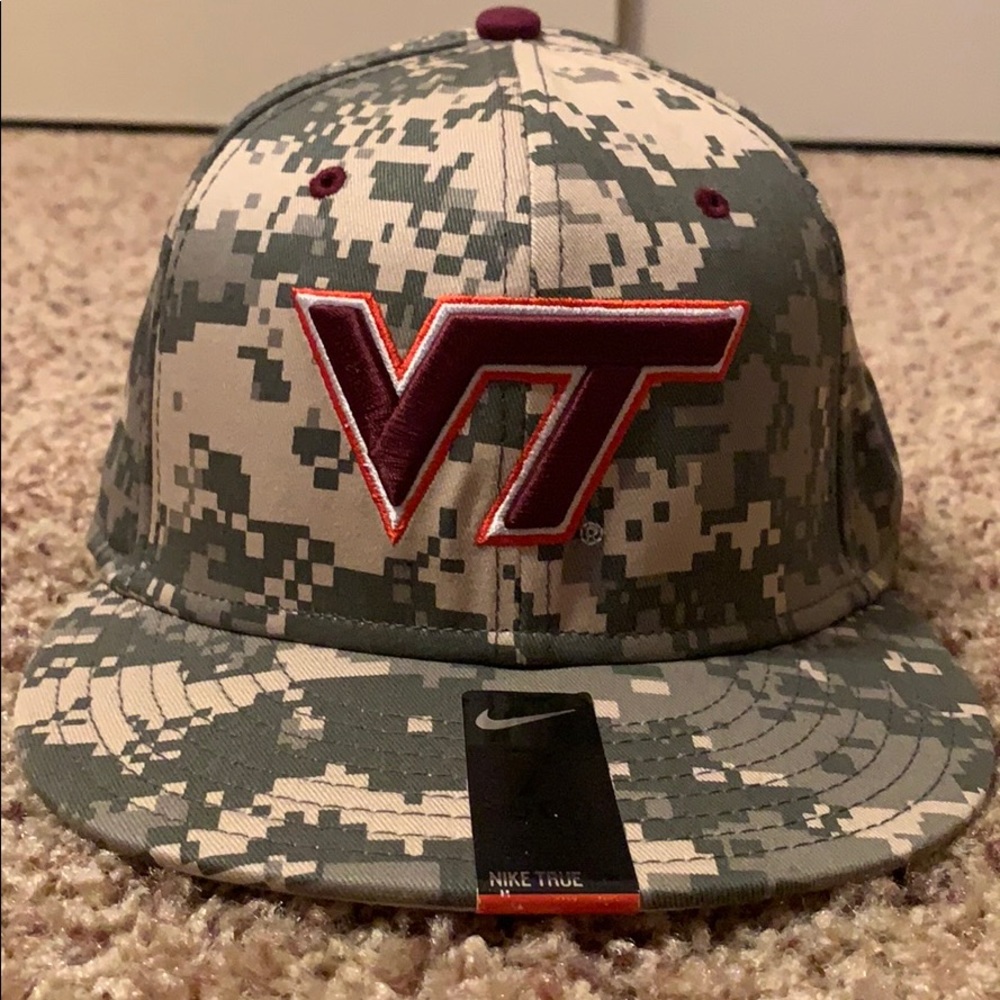 Virginia Texh Nike camouflage hat